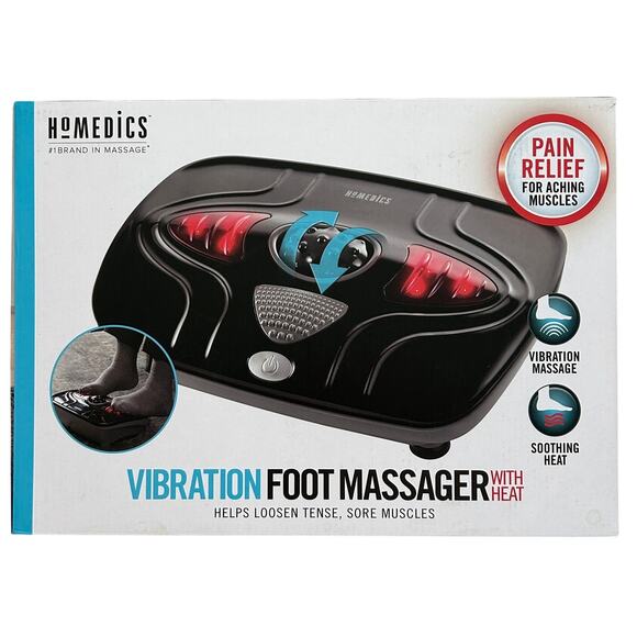 NEW Homedics Vibration Foot Massager with Heat #1 in Massage Health Foot Care - Picture 4 of 11